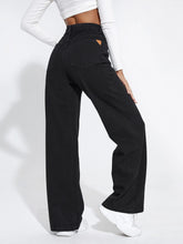 High Waist Boyfriend Fit Jeans